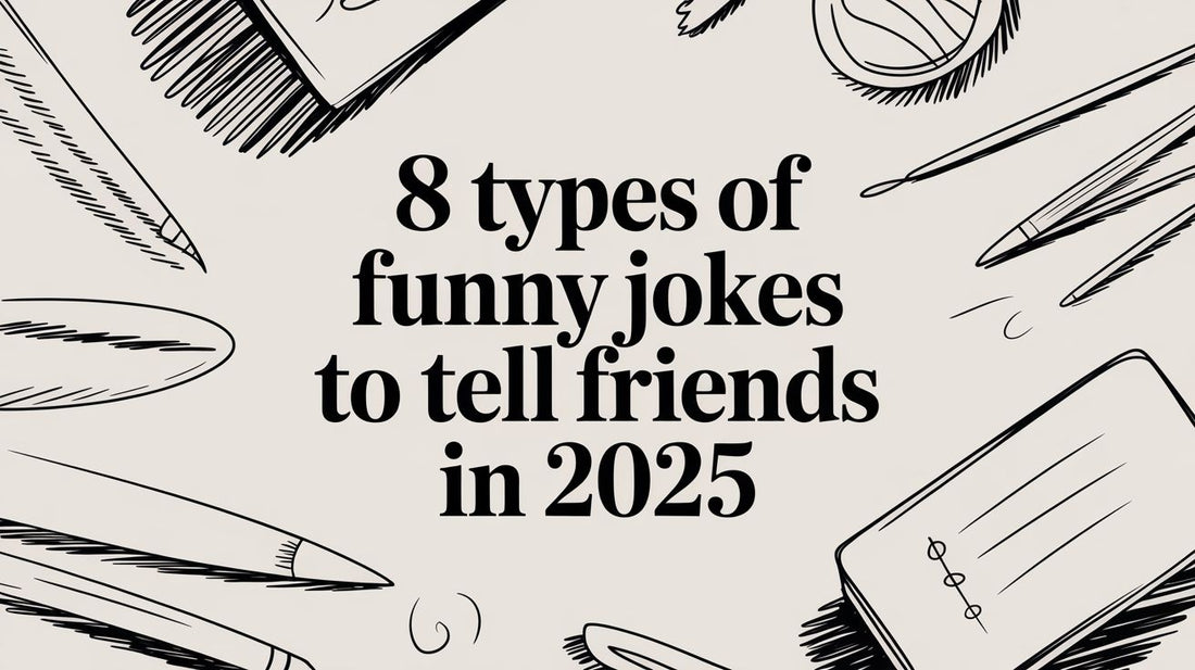 8 Types of Funny Jokes to Tell Friends in 2025