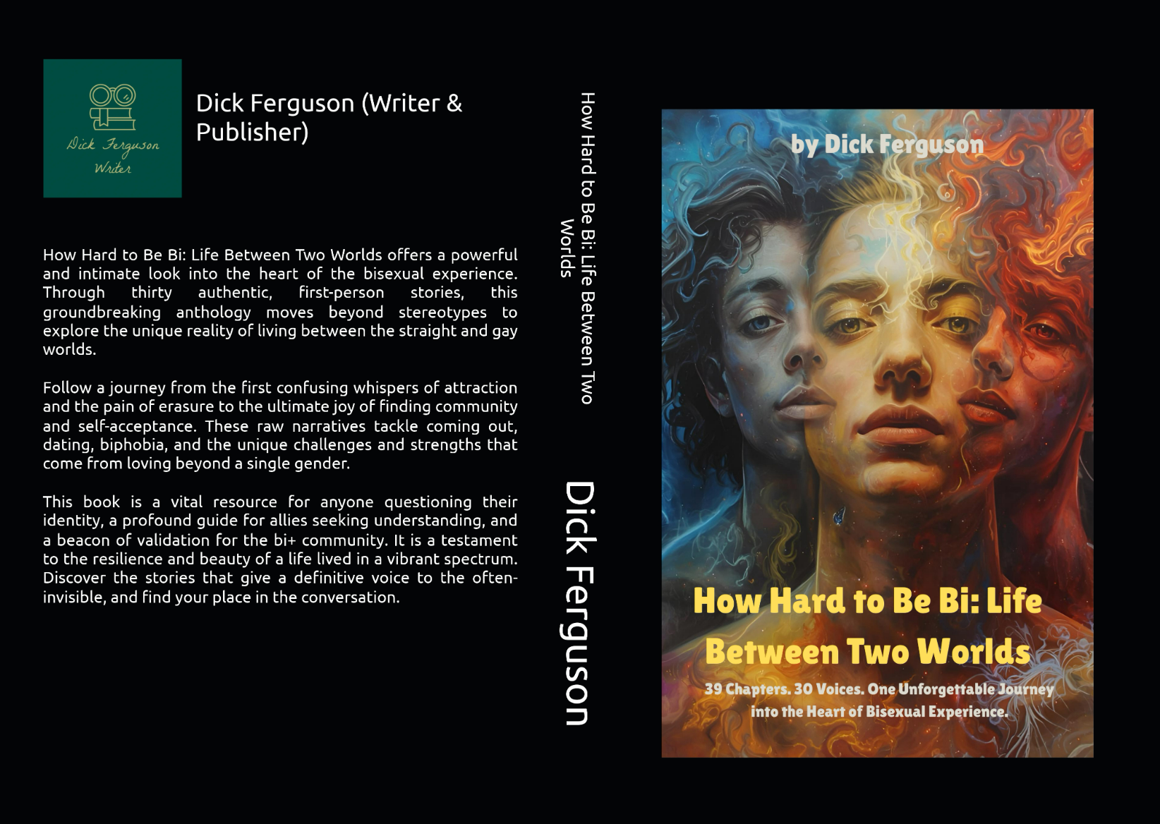 How Hard to Be Bi: Life Between Two Worlds: 39 Chapters. 30 Voices. One Unforgettable Journey into the Heart of Bisexual Experience.